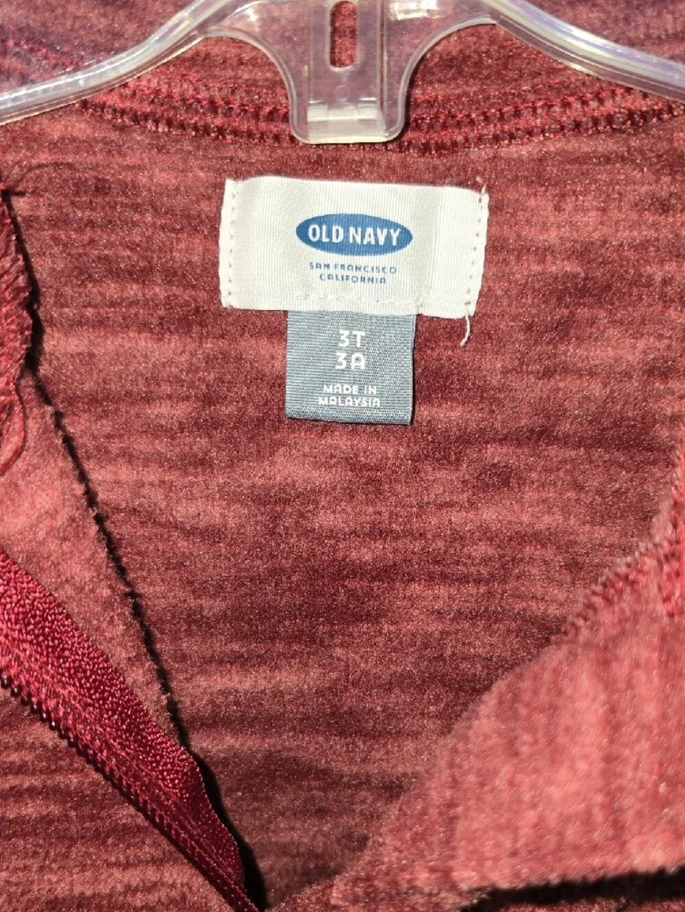 Old Navy Marled Half-Zip Turtleneck Sweater - Wine Red